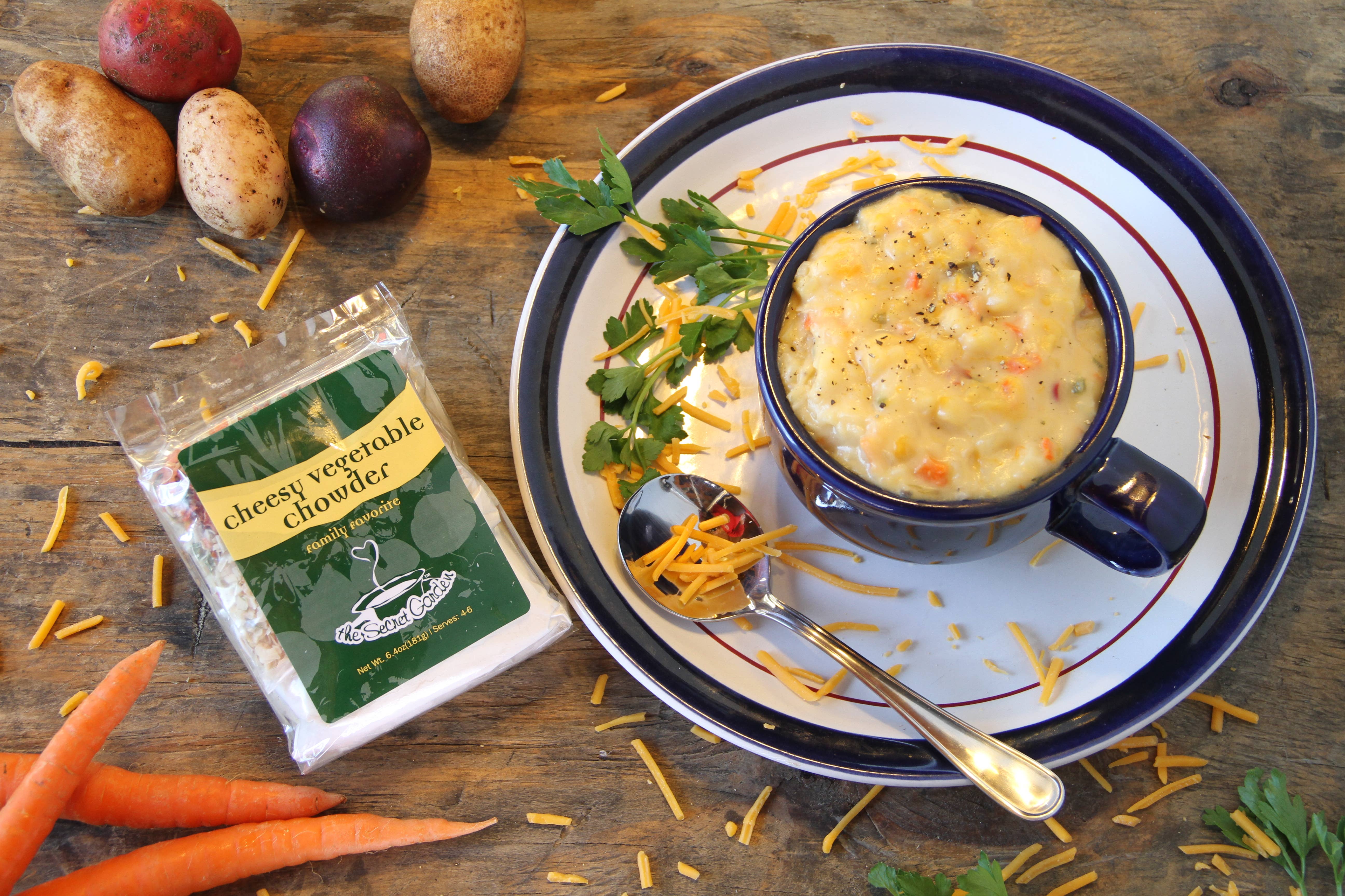 Cheesy Vegetable Chowder | Daisy Moon
